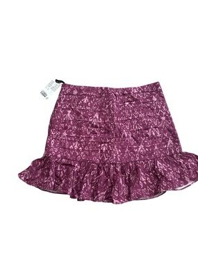 🛍️3 for $25 🛍️ H&M Ruffle Mini Skirt  Tiered Boho Size 4 NWT